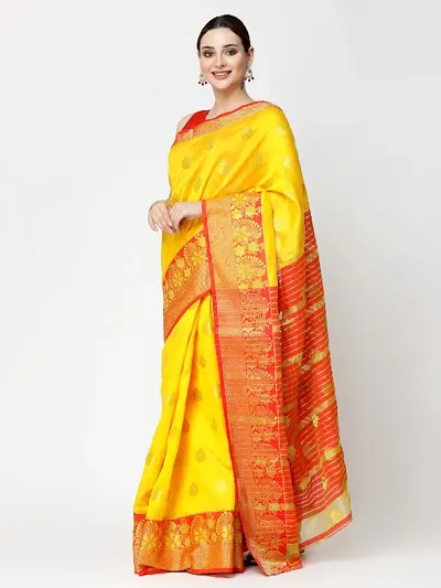 New In Silk Cotton Saree with Blouse piece 