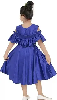 Classic Cotton Blend Dress for Kids Girl-thumb1