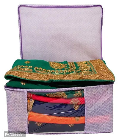 Stylish Designer Non Woven Saree Covers - Pack Of 6-thumb3