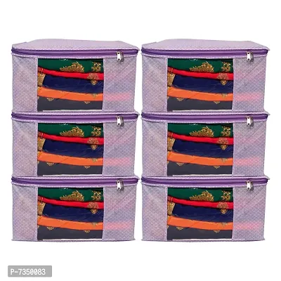 Stylish Designer Non Woven Saree Covers - Pack Of 6-thumb0
