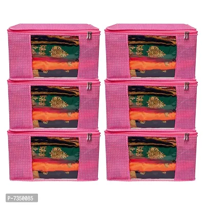 Multicoloured Fabric Self Pattern Organizers For Women