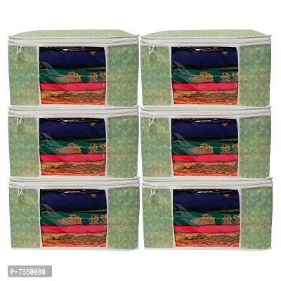 Multicoloured Fabric Self Pattern Organizers For Women-thumb0