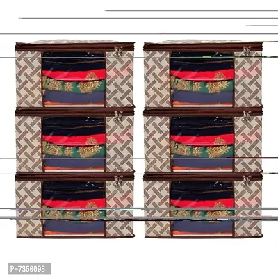 Multicoloured Fabric Self Pattern Organizers For Women-thumb0