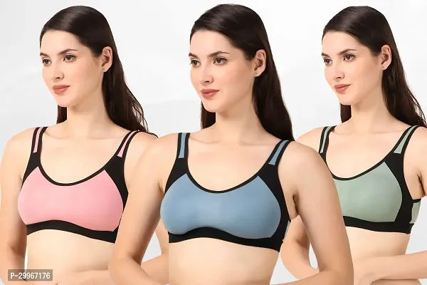 SPORTS BRA PACK OF 3-thumb0