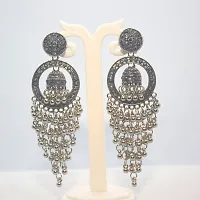 Elegant Brass Earrings for Women-thumb2