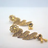 Elegant Brass Earrings for Women-thumb1