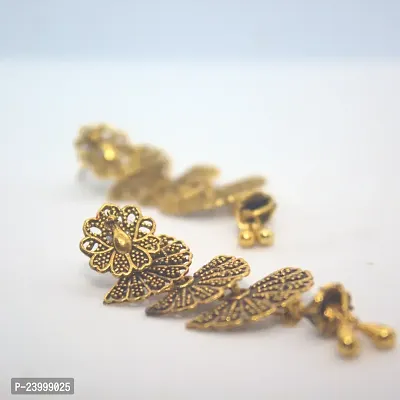 Elegant Brass Earrings for Women-thumb2