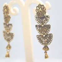 Elegant Brass Earrings for Women-thumb3