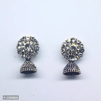 Elegant Brass Earrings for Women-thumb4