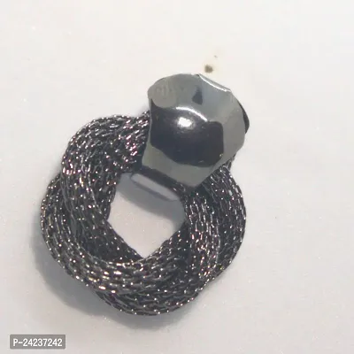Twinkle Station Trendy Black shine  Stud earrings for women  girls-thumb3