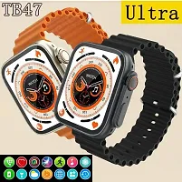 NEW S8 Ultra mini Smartwatch with Bluetooth Calling Multiple Sports Modes, Multiple Watch Faces, Heart rate monitoring, Call Notification, Bluetooth Camera-thumb2