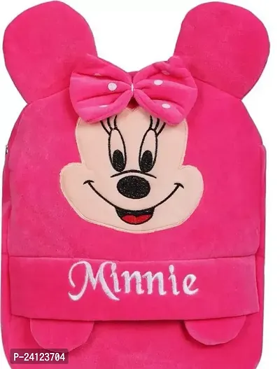 Soft Plush Backpacks With Cute And Attractive Cartoon Character School Bag