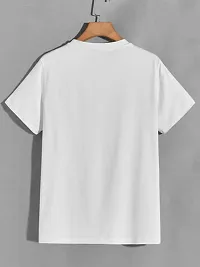 Trendy Polyester Solid White T-Shirt-thumb1