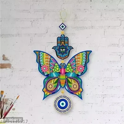 Evil Eye Butterflies Wall Hanging Decoration-thumb2