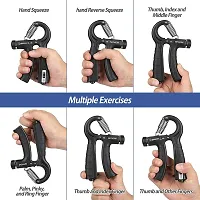 Strengthener Hand Gripper Equipment Workout Up 5kg to 60 Kg (Assorted color)-thumb2