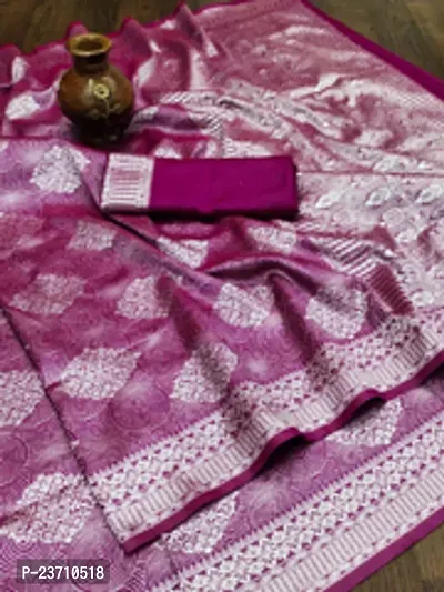 Soft banarsi silk saree