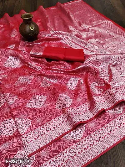 Soft banarsi silk saree