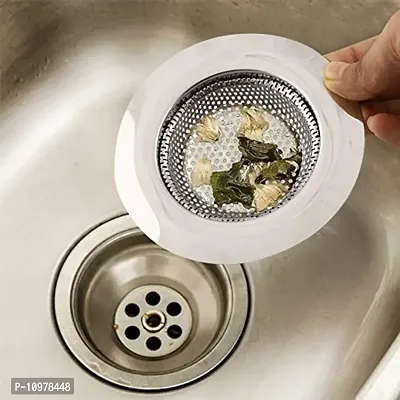 Stainless Steel Sink Strainer Kitchen Drain Basin Basket Filter Stopper Drainer/Jali-thumb0