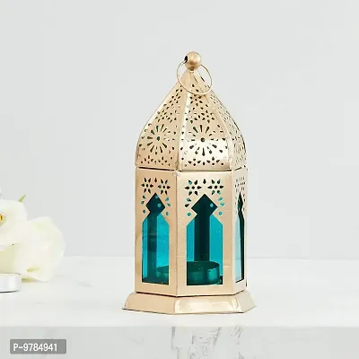 Decorative Hanging Morrocan Lantern/ Table Top, Tealight Candle Holder-thumb0