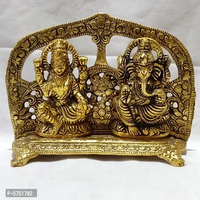 Heaven Decor Laxmi Ganesh God Idol Decorative Murti-thumb0