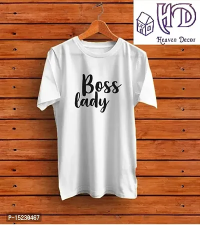 Heaven Decor Regular Mens T-shirt White Bosslady Printed