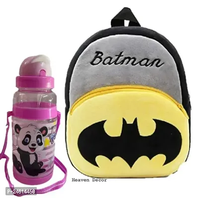 Heaven Decor Batman Upto 5 Year Old Kids with Free Water Bottle-thumb0