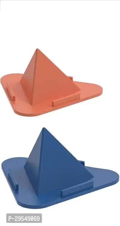 Modern Plastic Mobile Stand, Pack of 2-thumb0