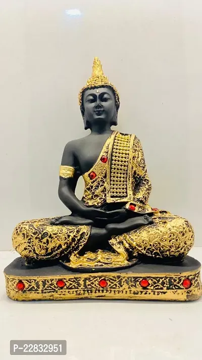 Vastu Fangshui Religious Idol Of Lord Gautama Meditating Lord Buddha Statue Decorative Showpiece Decorative Showpiece