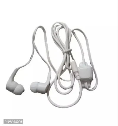 Stylish White Headphones Wired - 3.5 MM Single Pin Headphones