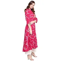 Ammi Jaan Printed Flared Rayon Kurta-thumb2