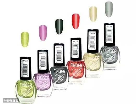 Premium Quality Nail Polish Set Pack of 6