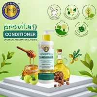 Provita9 Conditioner with  Organic Aloe Vera, Bhringraj  9 herbs Extract enriched with Kesar  Oragne Oil-thumb2