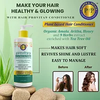 Provita9 Conditioner with  Organic Aloe Vera, Bhringraj  9 herbs Extract enriched with Kesar  Oragne Oil-thumb3