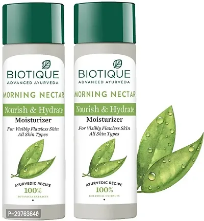 Biotique Morning Nectar Skin Moisturizers Pack of 2-thumb0