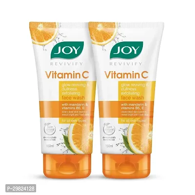 Joy Vitamin C Face Wash For Glowing Skin Pack Of 2