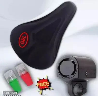 Elevate Your Cycling and Safety with Ranger Bicycle Gel Saddle Cover - Includes FREE Ranger Bicycle Brake Wire + Valve Light