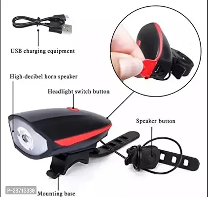 REBOUND USB Rechargeable Cycle Horn LED Light with USB Rechargeable Cycle LED Taillight-thumb2