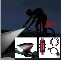 REBOUND USB Rechargeable Cycle Horn LED Light with USB Rechargeable Cycle LED Taillight-thumb3