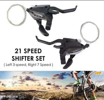 TUHI 3 X 7 21 Speed MTB Bicycle Shifter Brake Speed Mountain Road Bike Riding Bicycle Brake Disk-thumb2