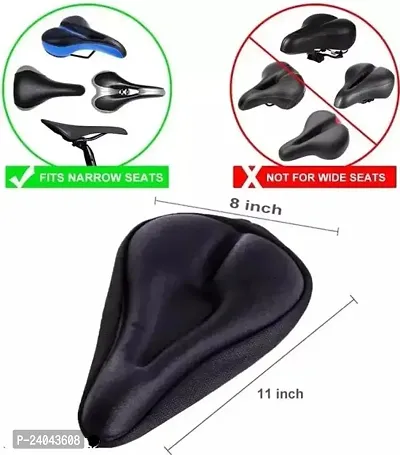 ABC AMOL BICYCLE COMPONENTS Bicycle Saddle Seat  Cycling Cushion Pad Bicycle Seat Cover Free Size-thumb2