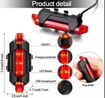 REBOUND Cycle Front Light with Horn with Tail Light and LED Tyre Valve Lights (Pack of 1 Front Light, 1 Back Light  2 Valve Lights)-thumb3