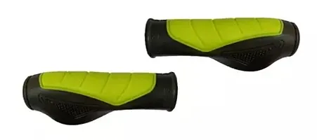 Cycle Handle grip (Light green,1 pair) High quality grip-thumb1