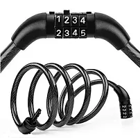 Steel Strong Bicycle/Luggage/Helmet Security Lock Number Cycle Lock-thumb1
