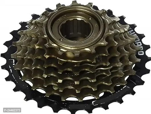 Combo of 01 PC. 21 Speed 7 Speed Bike Freewheel 14-28 T Cassette Road Bike Flywheel Mountain Bike Freewheel Bicycles Screw Type and 01 Pack Bicycle Puncture Kit-thumb3