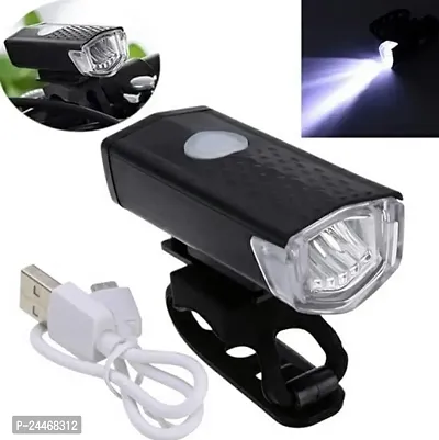 USB Rechargeable Cycle LED Light Head Light LED Torch LAMP Waterproof Front Light for Bicycle-thumb3