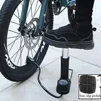 Portable Bicycle Pump Bike Foot Pressure Air Pump Mini cycle pump Cycle Pump Foo Bicycle, Car, Ball, Motorcycle, Inflatable Furniture, Car Pump  (Multicolor)-thumb2