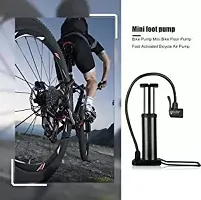 Portable Bicycle Bike Cycle Mini Foot Air Pump Football Hand Ball Inflator 80 PSI Car, Bicycle, Motorcycle, Inflatable Furniture, Football Pump, Basketball Pump, Ball, Volleyball Pump, Handball Pump,-thumb1