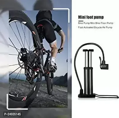 Portable Bicycle Bike Cycle Mini Foot Air Pump Football Hand Ball Inflator 80 PSI Car, Bicycle, Motorcycle, Inflatable Furniture, Football Pump, Basketball Pump, Ball, Volleyball Pump, Handball Pump,-thumb2