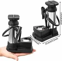 Foot Activated Floor Pump with Gauge Cycle Air Pump Mini Portable Motorcycle, Bicycle, Balloon, Ball, Football Pump Pump  (Black)-thumb2