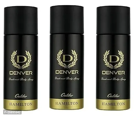 DENVER Black Code Deo - 50ML +50ML +50ML - Combo Set of 3 | Long Lasting Deodorant Body Spray - For Men-thumb0